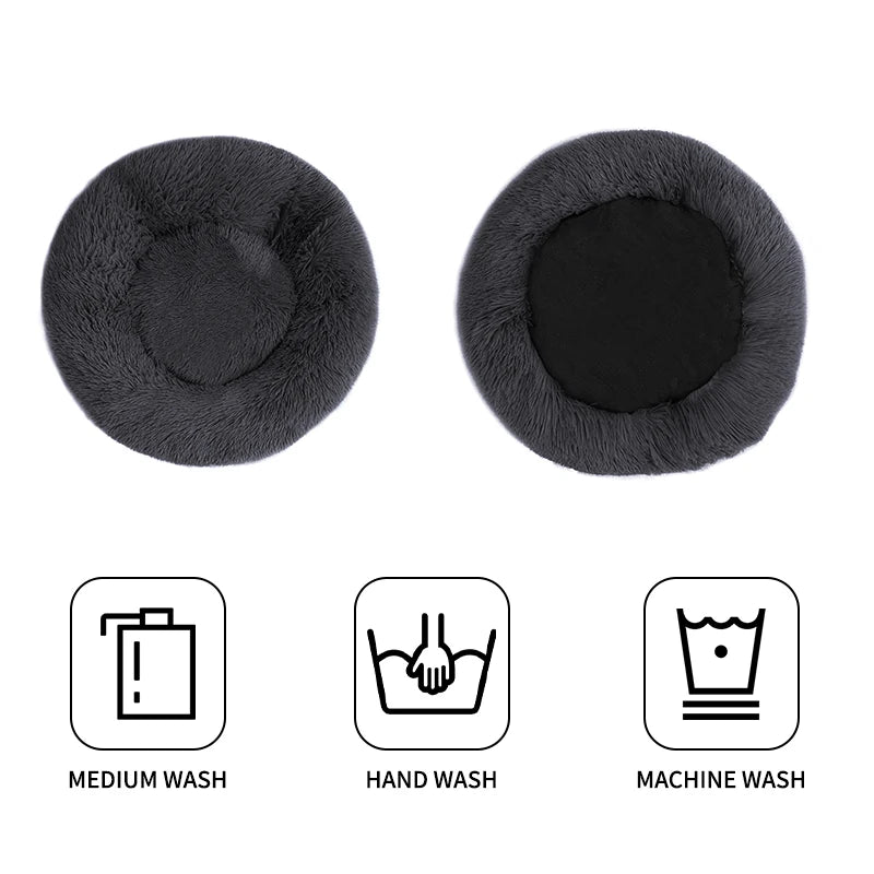 Petvaro™ Weiches Donut-Hundebett