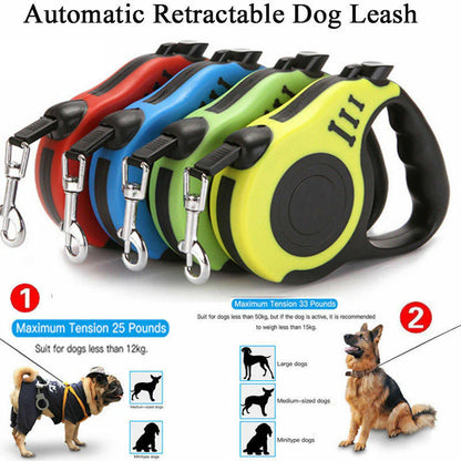 Petvaro™ Automatic Retractable Safety Dog Leash