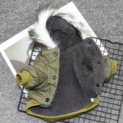 Petvaro™ Warm Winter Dog Jacket & Hoodie