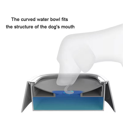 Petvaro™ Anti-Spill Floating Pet Water Bowl