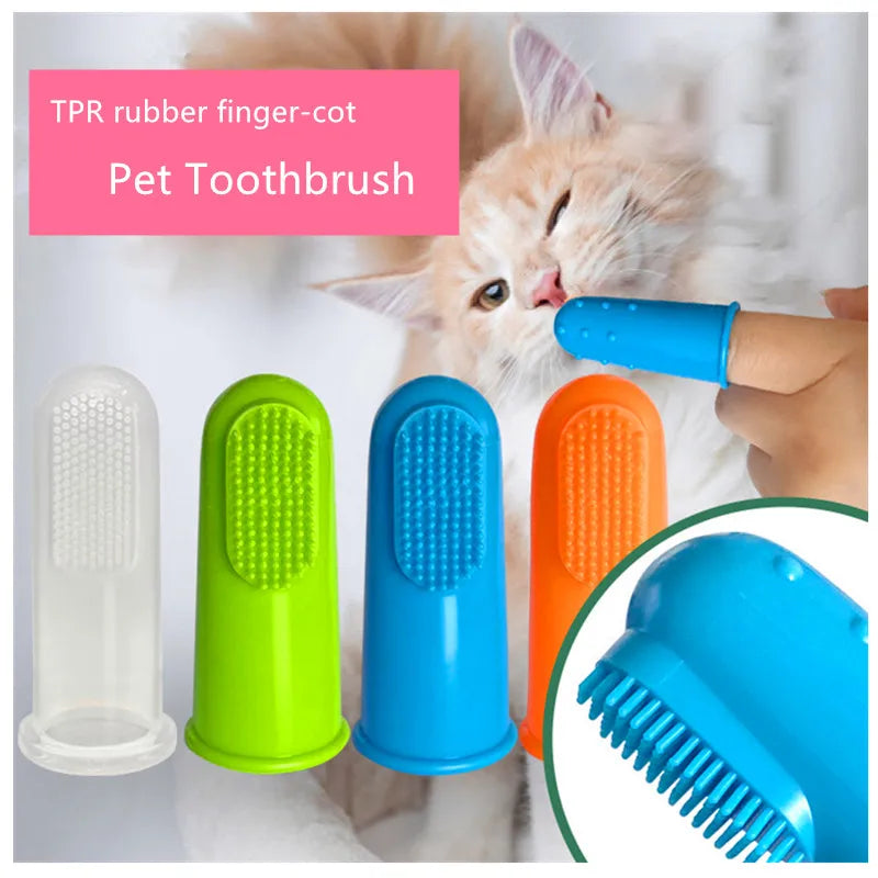 Petvaro™ Silicone Finger Toothbrush Set
