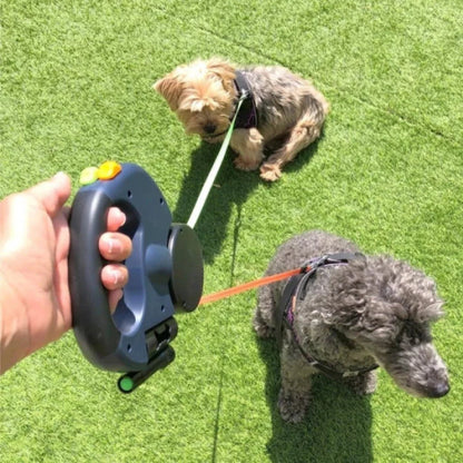 Petvaro™ 3-in-1 Dual Dog Leash with LED