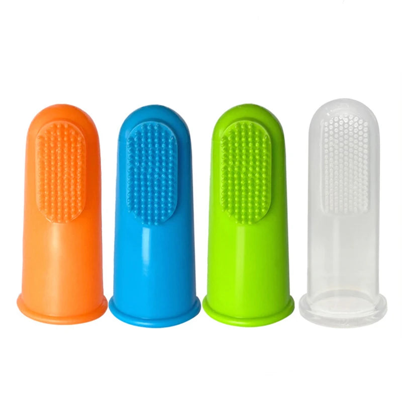 Petvaro™ Silicone Finger Toothbrush Set